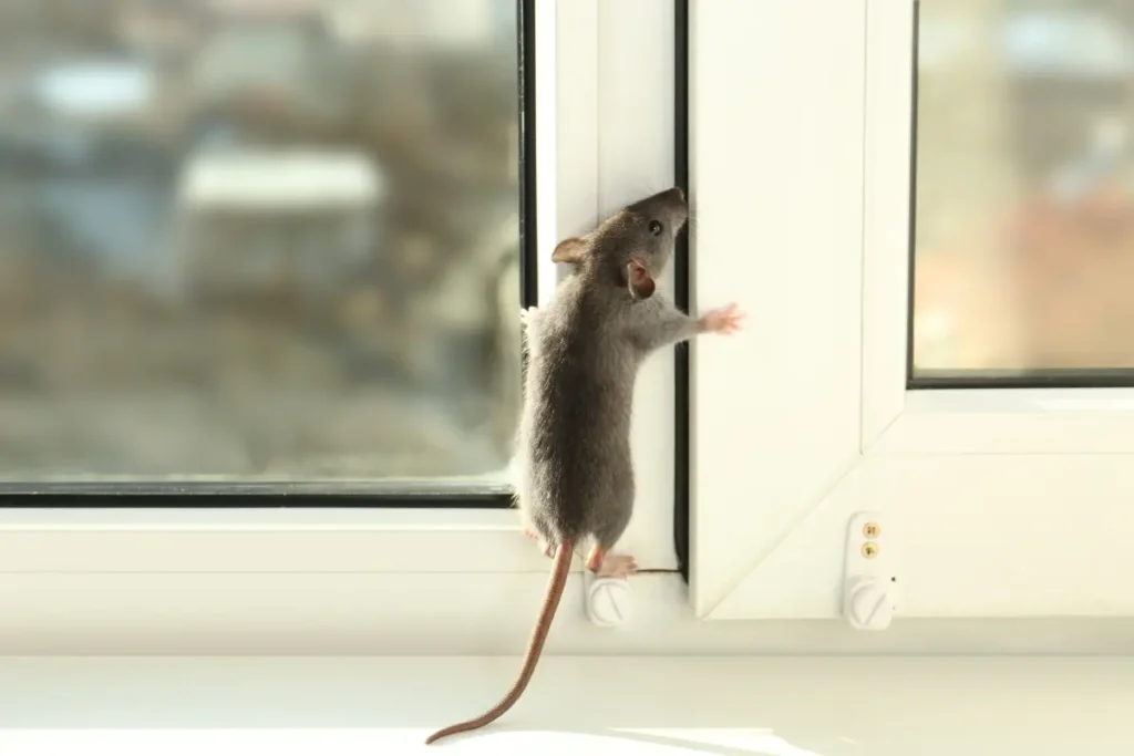 Rats Climb Through Windows