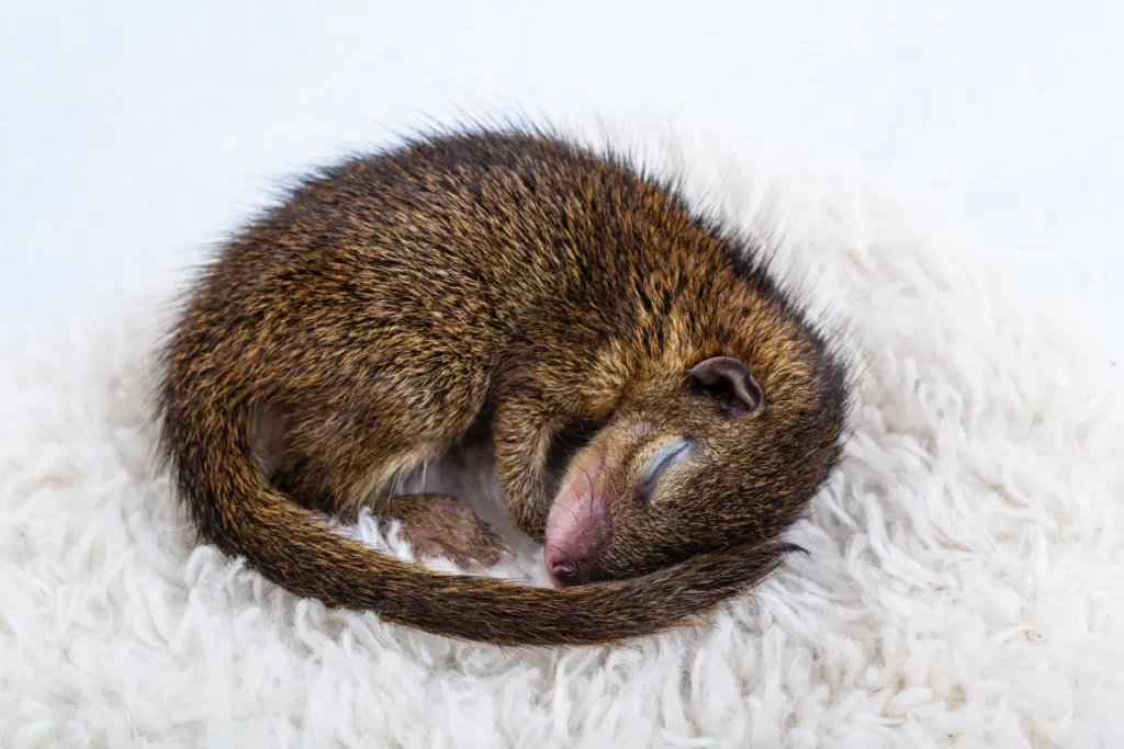 Squirrel Give Birth
