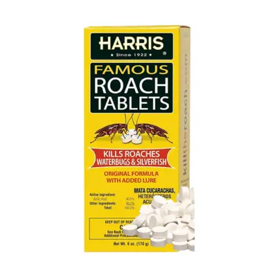 Harris Boric Acid Roach and Silverfish Killer Powder