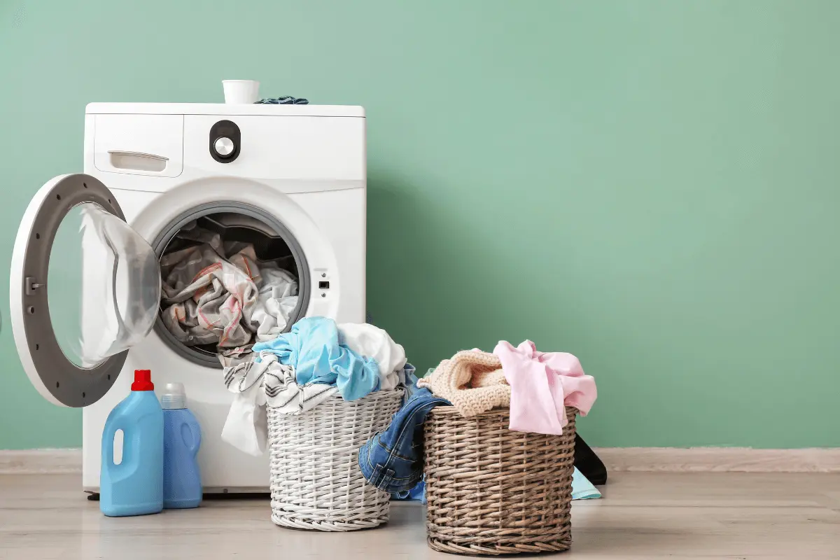 Keep The Washing Machine Area Clean
